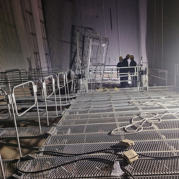 卷揚式鍋爐爐膛檢修升降平臺