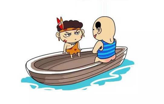 船翻了只有一個人頭發(fā)濕了