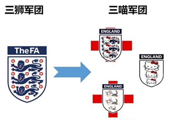 網(wǎng)友做的三喵軍團(tuán)隊(duì)徽