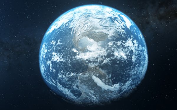 地球?yàn)槭裁词菆A的,為什么地面是平的