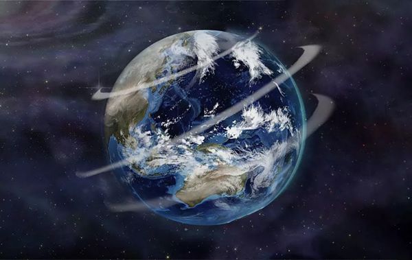 為什么地球在轉動而我們感覺不到