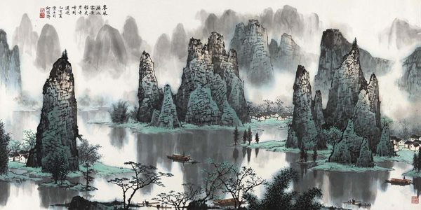 夢游天姥吟留別(圖)