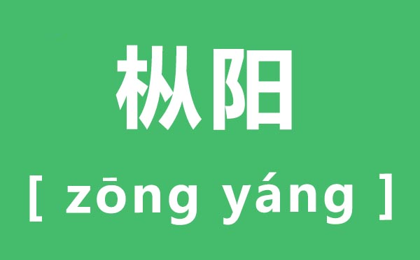 樅陽(yáng)怎么讀,樅陽(yáng)的拼音是什么,樅陽(yáng)縣屬于哪個(gè)市