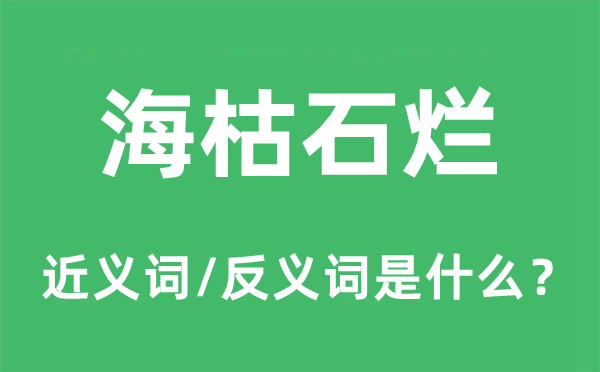?？菔癄€的近義詞和反義詞是什么,?？菔癄€是什么意思