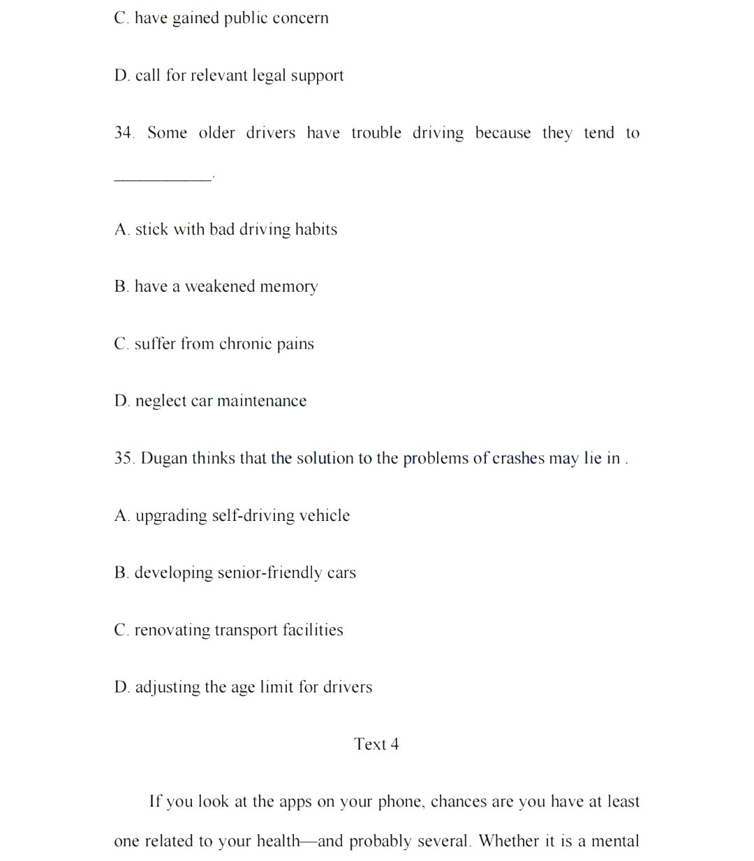 2024年考研英語(yǔ)二試卷真題及答案解析