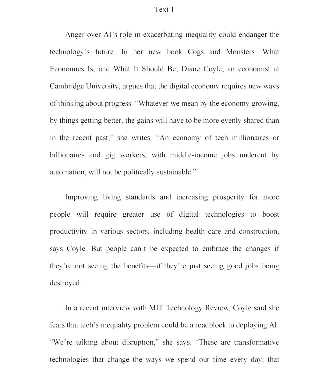 2024年考研英語(yǔ)二試卷真題及答案解析