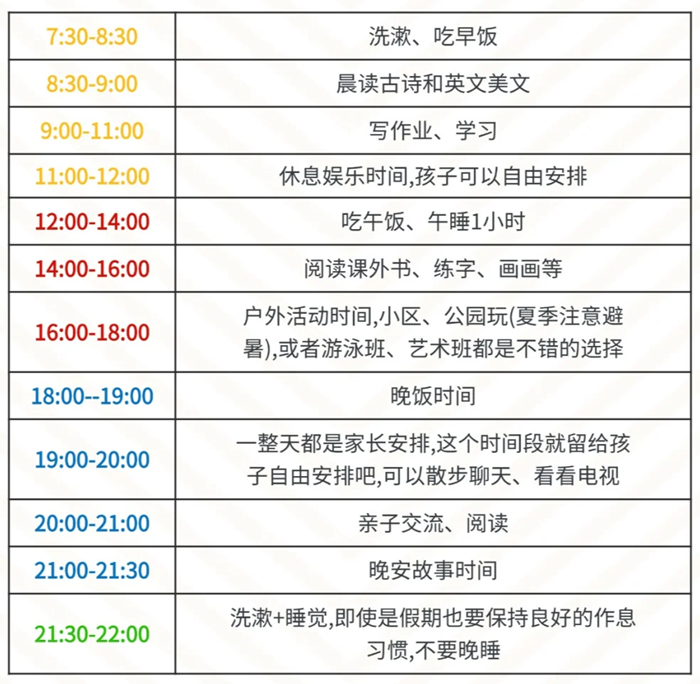 小學(xué)三年級寒假學(xué)習(xí)計劃表,寒假作息時間表模版